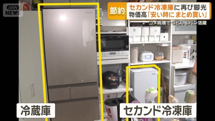 セカンド冷凍庫