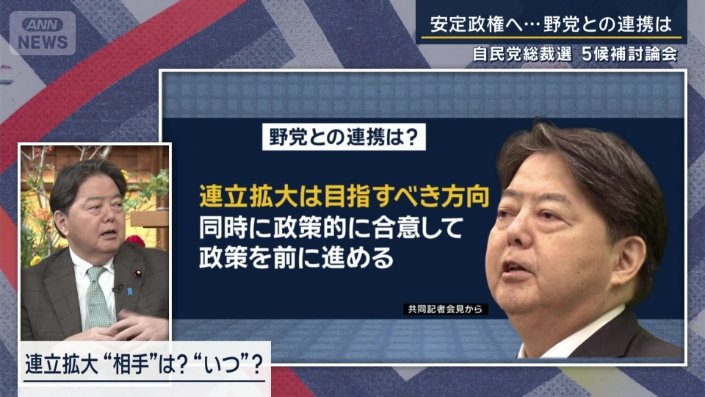 官房長官　林芳正氏