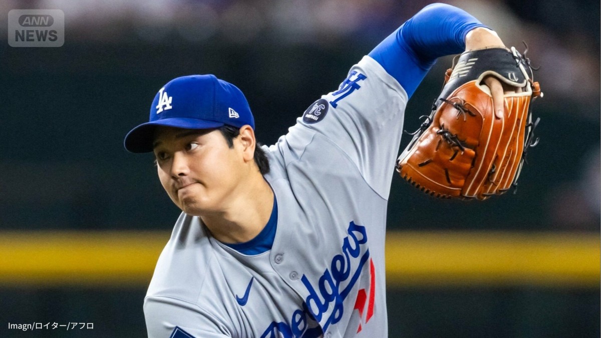 大谷翔平、10戦ぶり無安打も“3つの球団記録更新”に前進 投げては6回無失点8奪三振 ド軍は痛恨サヨナラ負け