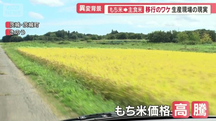 もち米の価格まで高騰