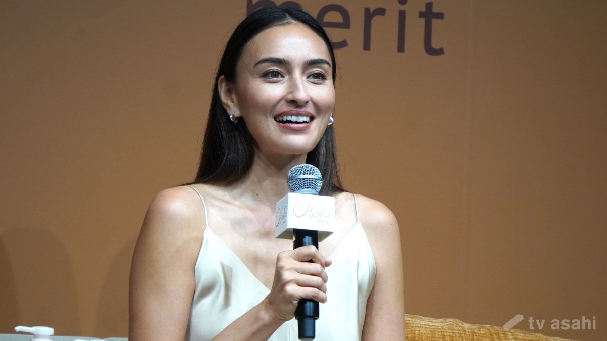 長谷川潤、長女とCM初共演！子育てで大事にしている事は…