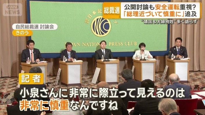 「非常に慎重」