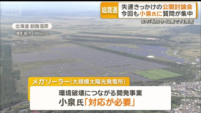 メガソーラー（大規模太陽光発電所）