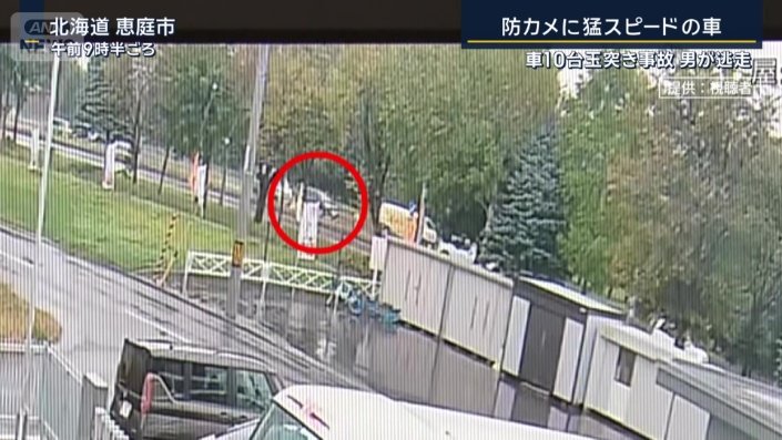 防犯カメラの映像