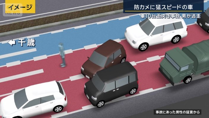 茶色の車