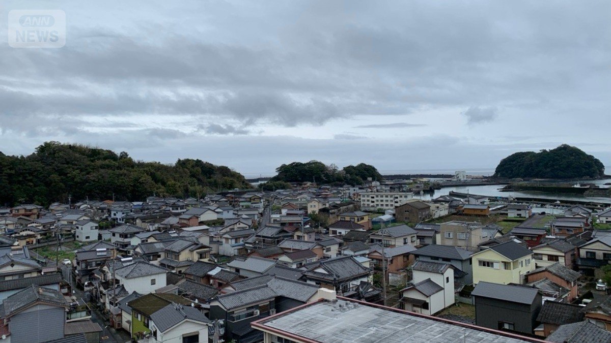 南海トラフ地震で津波来襲が予想されている高知県黒潮町