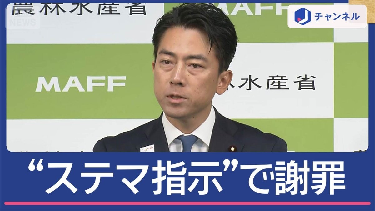 「行き過ぎあった」他の候補への誹謗中傷も　小泉氏陣営“ステマ指示”認め謝罪
