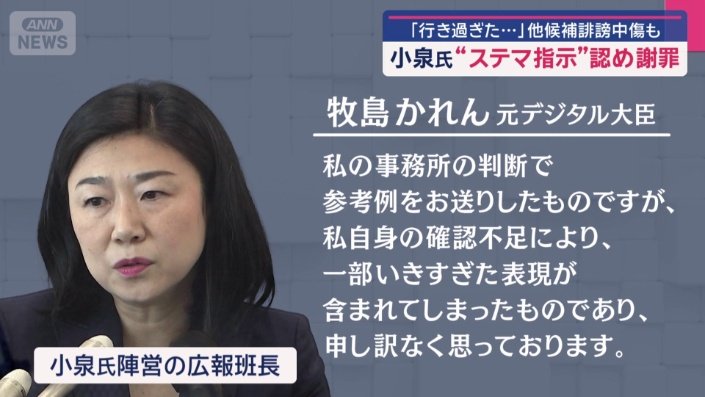 牧島かれん元デジタル大臣