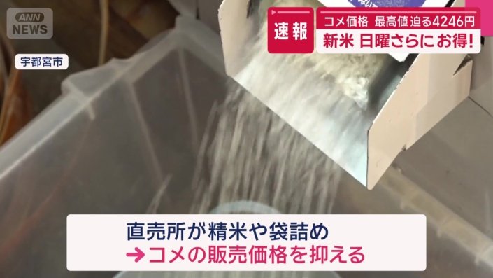 農家の手間を省くことでコメの販売価格を抑える
