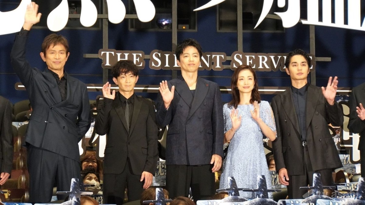 【エンタメ取材現場】大沢たかお、上戸彩、中村蒼ら　映画「沈黙の艦隊　北極海大海戦」初日舞台挨拶