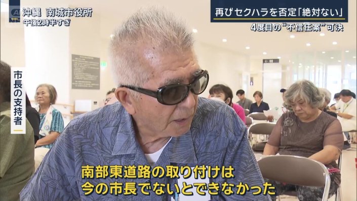 市長の支持者