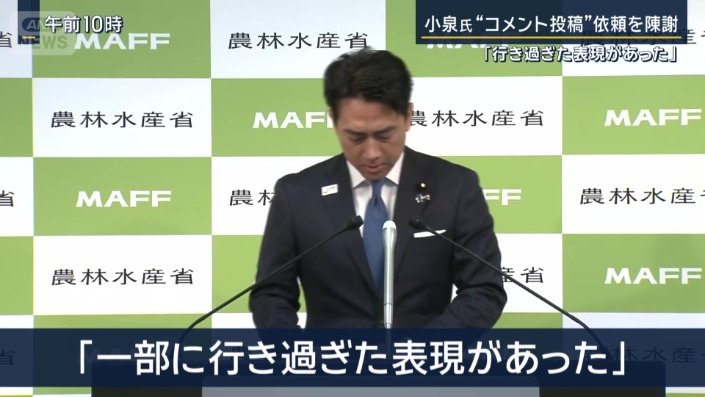 一部に行き過ぎた表現があった