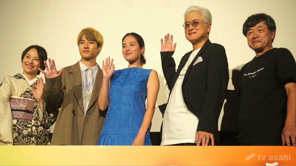 【エンタメ取材現場】筧美和子 福山翔大 林田麻里 陣内孝則 瀬木直貴監督 映画「オオムタアツシの青春」公開記念舞台挨拶