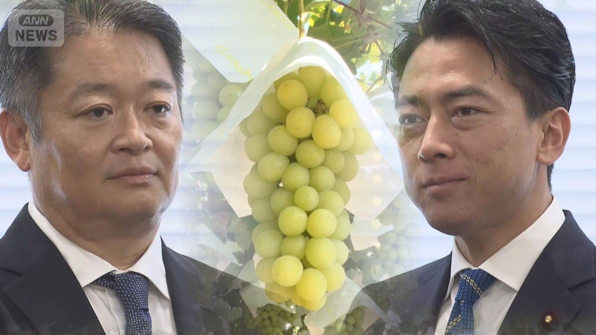 シャインマスカット　山梨知事が海外生産巡り農水省に「徹底抗戦」　海外に苗木流出も