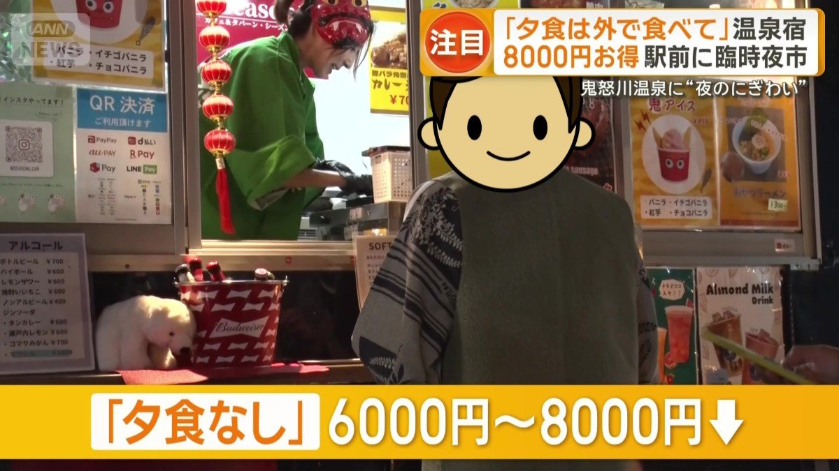「夕食なし」にすれば6000円〜8000円安く