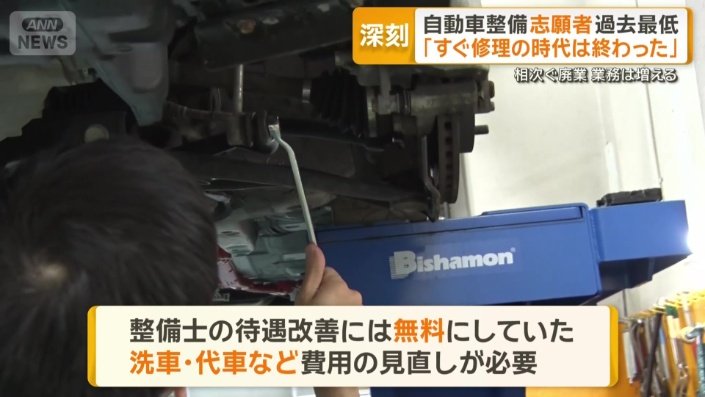 「洗車」や「代車」の費用などの見直しが必要