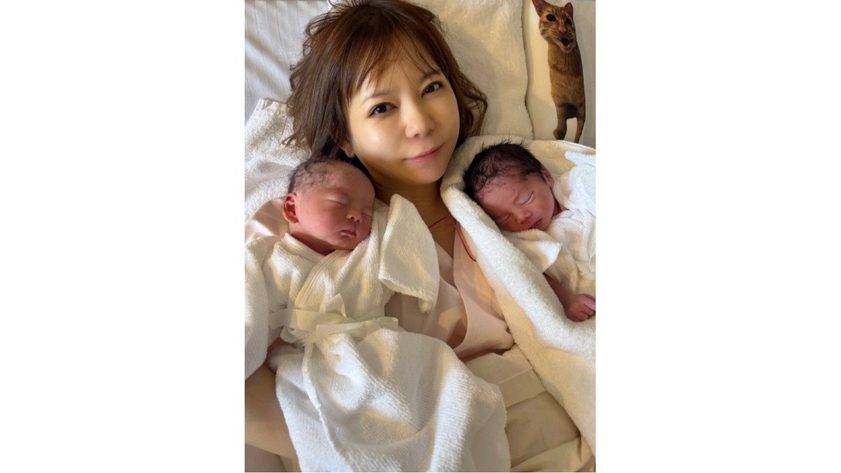 中川翔子、双子出産を発表「可愛すぎる、、！」