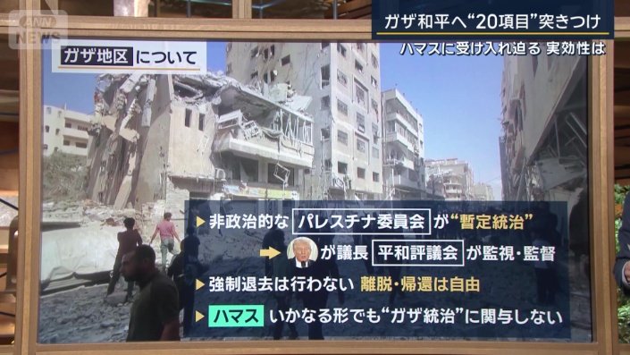 トランプ大統領の“和平案”