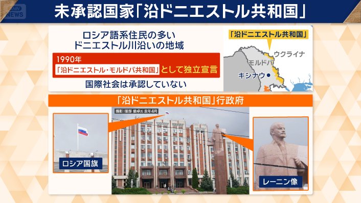 未承認国家「沿ドニエストル共和国」