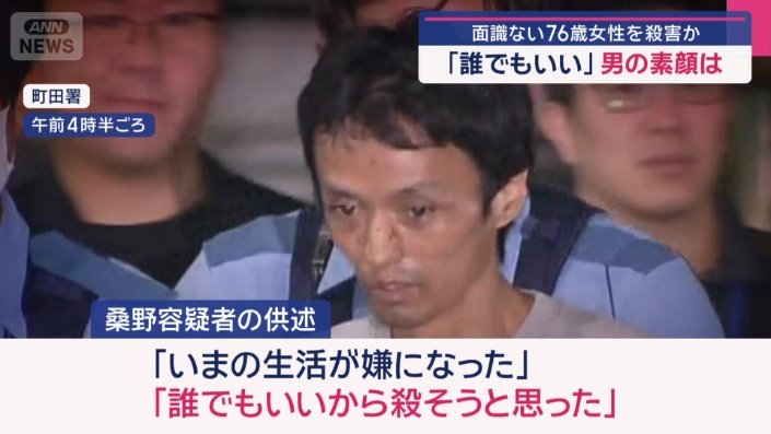 被害者とは面識がなかったものとみられる