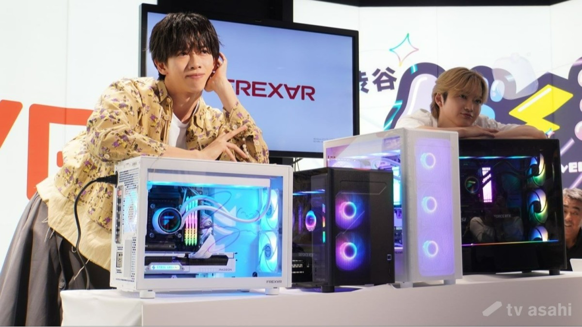 【エンタメ取材現場】「超特急」リョウガ＆ユーキ　ゲーミングPC新ブランド「FREXAR（フレクサー）」発表会