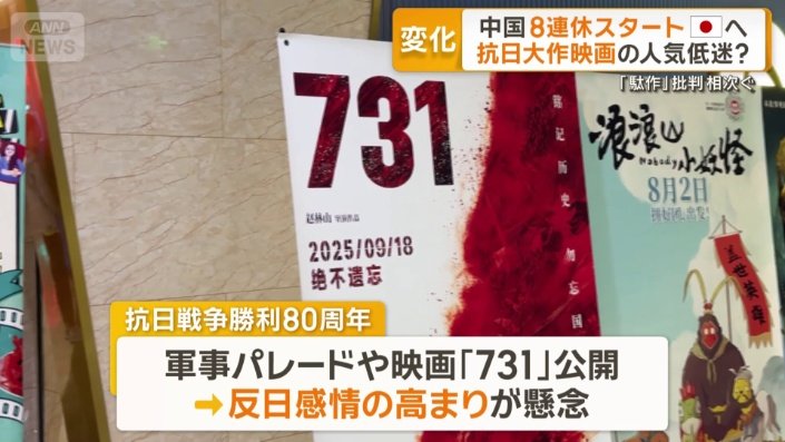 反日感情の高まりが懸念