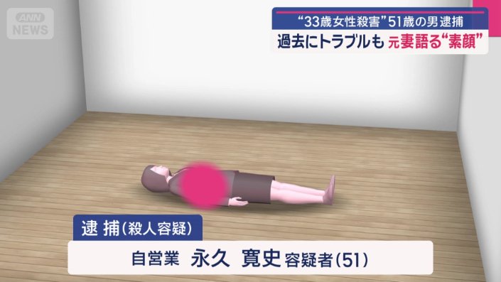 警察が3階の床で倒れている佐藤さんを発見