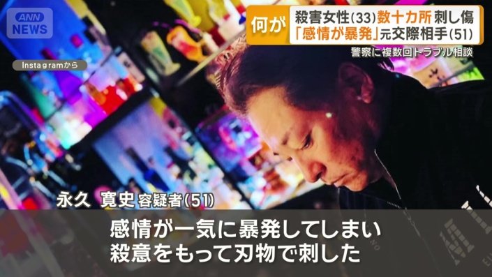 「感情が一気に暴発してしまい殺意をもって刃物で刺した」