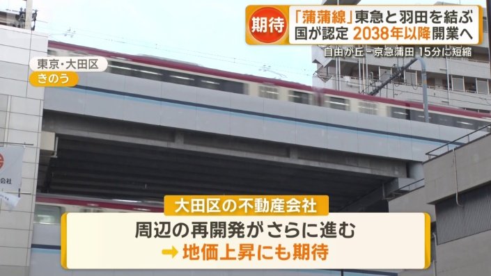 地価上昇予測も