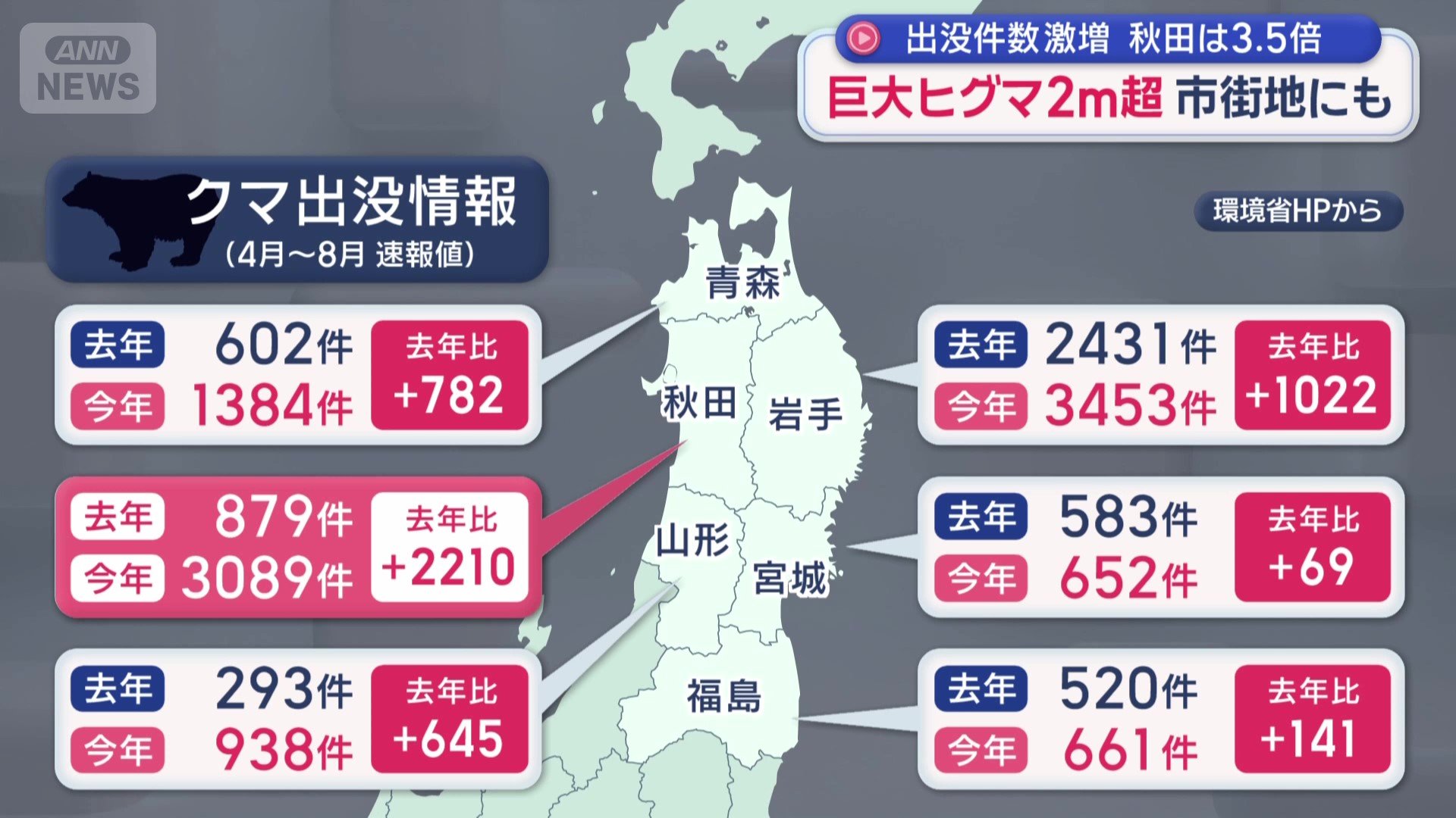 クマ出没情報