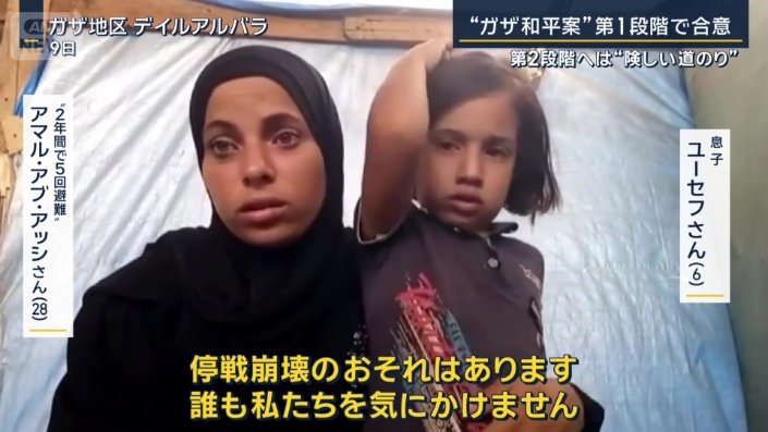 “2年間で5回避難”アマル・アブ・アッシさん（28）