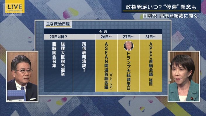自民党　高市早苗総裁