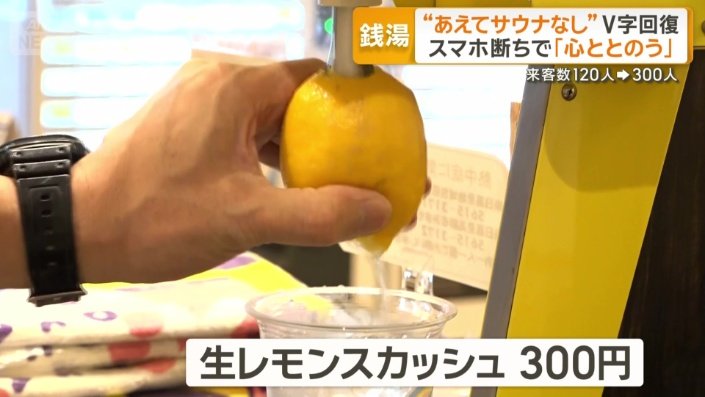 生搾りスカッシュ300円