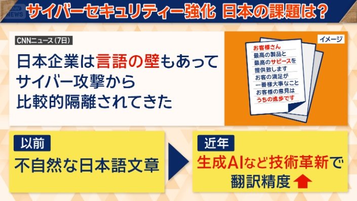 日本企業が狙われるようになった背景は…