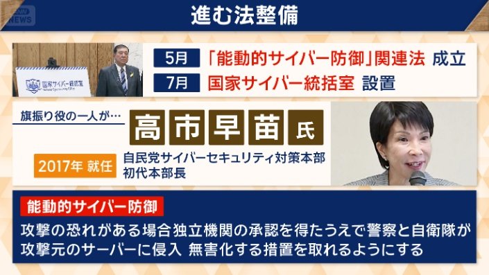 日本で進む法整備