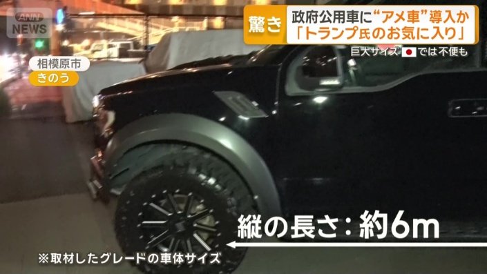 横幅は220センチ、縦の長さは6メートル弱