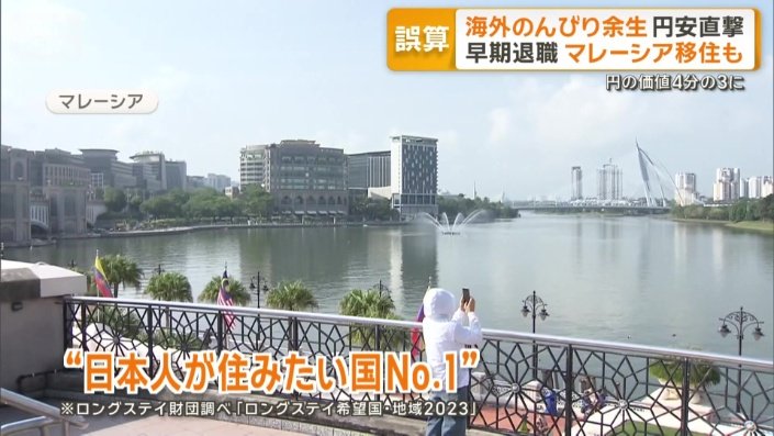 日本人が住みたい国No.1に選ばれたマレーシア