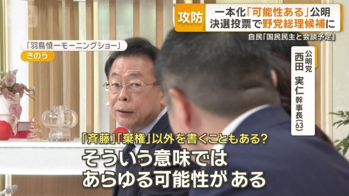 「どうするかは、決めていない」