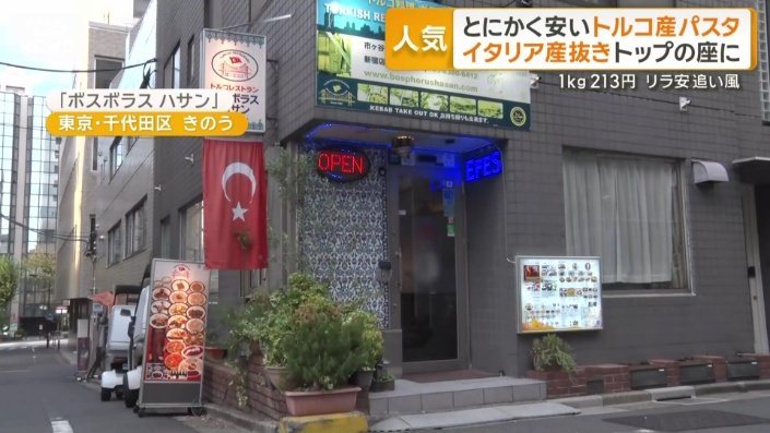東京・千代田区にあるトルコ料理店