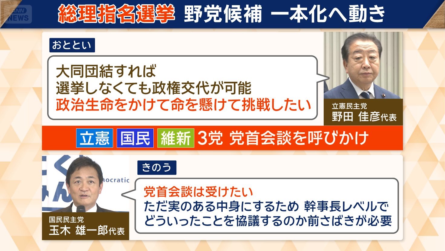 野党はどう動く？