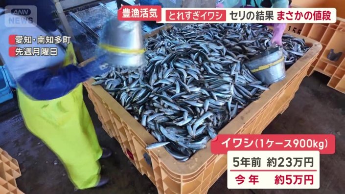 今年はおよそ5万円で取引されている