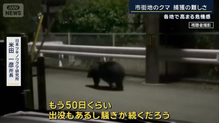 日本ツキノワグマ研究所　米田一彦所長