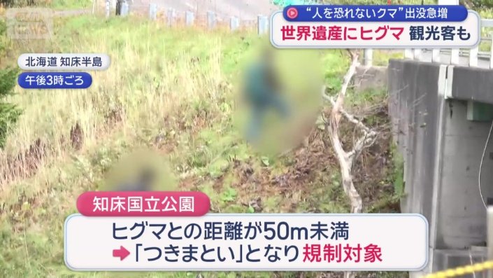 距離が50メートル未満だと「つきまとい」となり規制の対象に