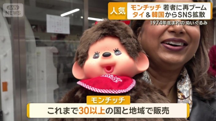 これまで30以上の国と地域で愛されてきたモンチッチ