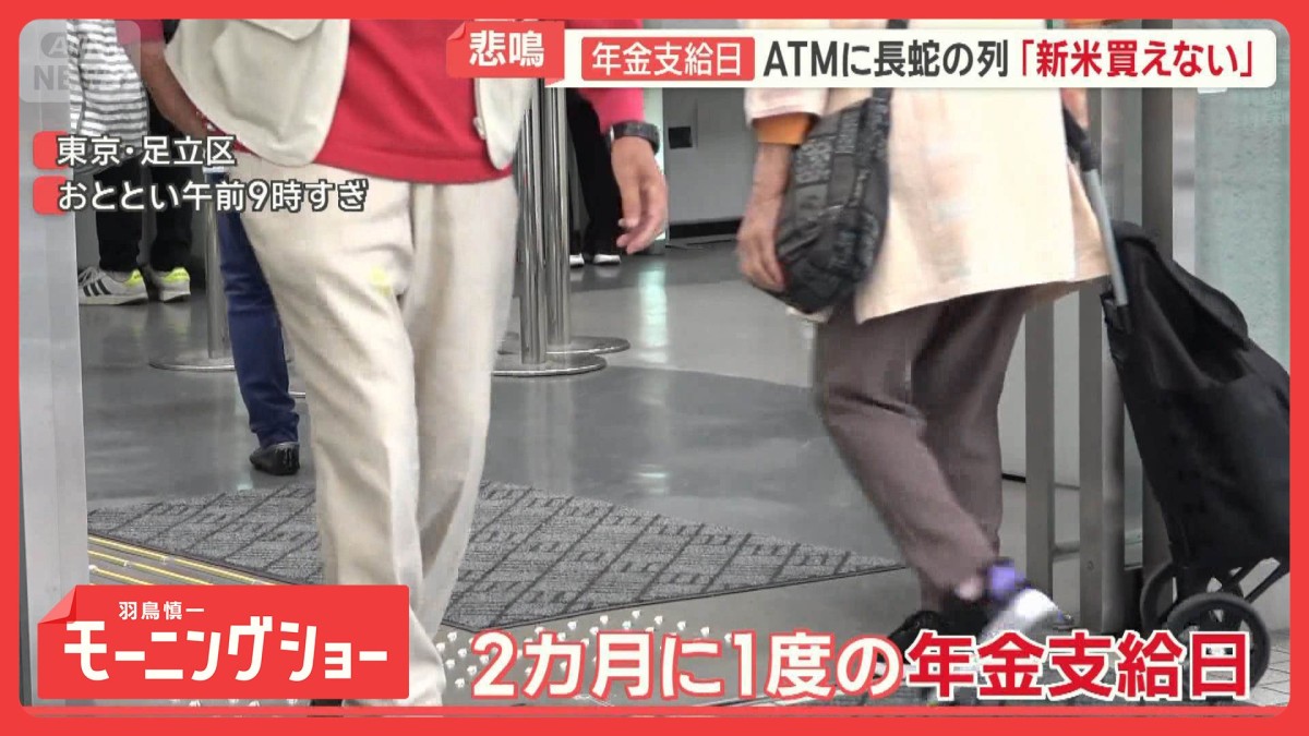 年金受給者「暮らせない」襲う物価高　続く政治空白に「パンチ食らわせたい」