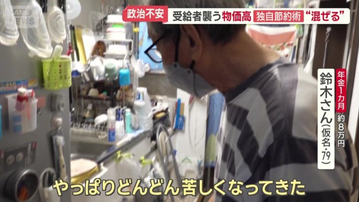 仕事を退職してから生活が厳しくなった