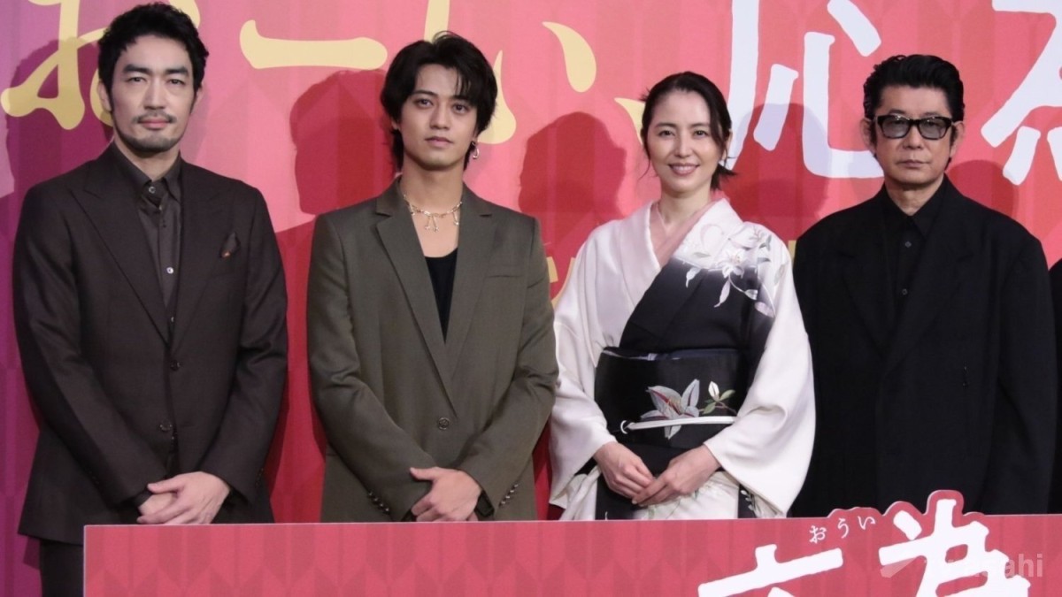 【エンタメ取材現場】長澤まさみ、永瀬正敏、「King ＆ Prince」高橋海人、大谷亮平　映画「おーい、応為」初日舞台挨拶