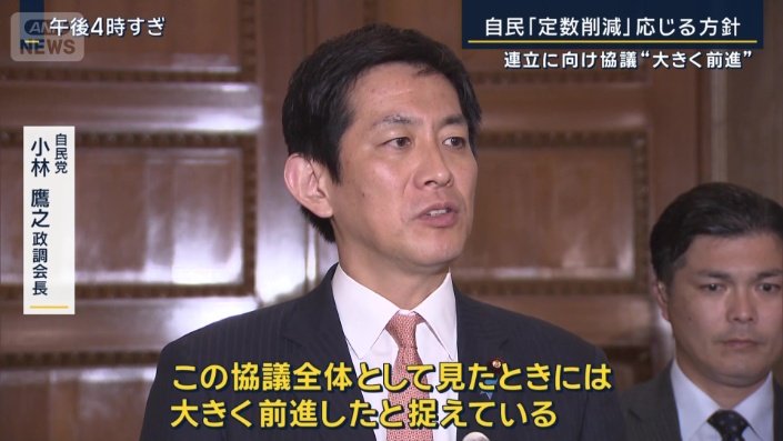 自民党　小林鷹之政調会長