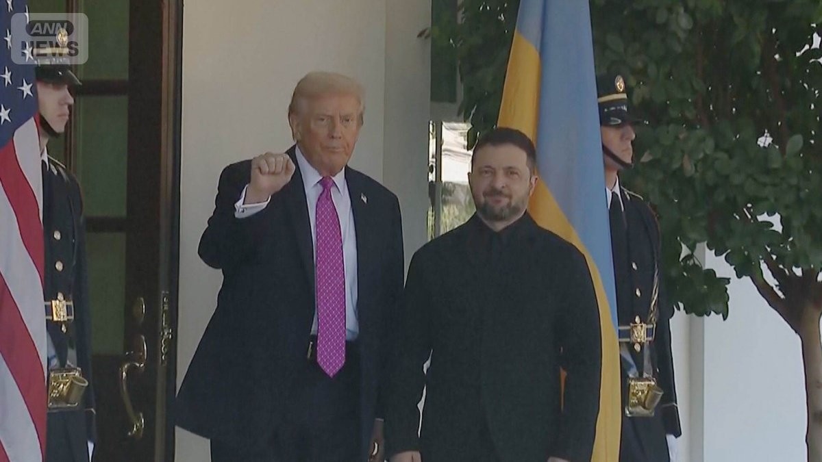 トランプ大統領、トマホーク供与に慎重姿勢「悪い影響の恐れ」　ゼレンスキー氏と会談