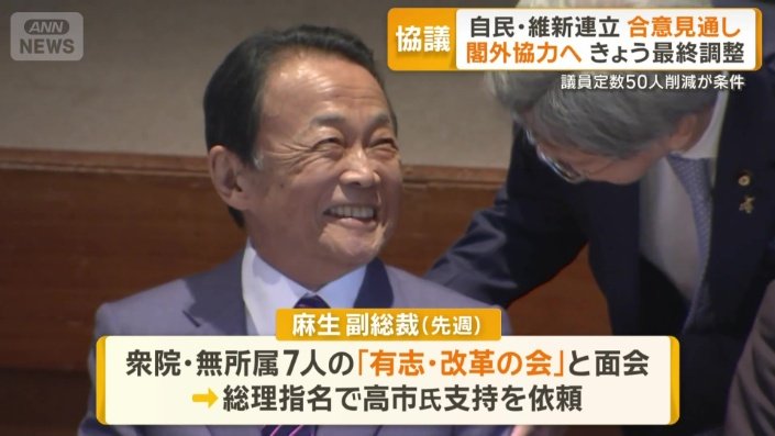 麻生太郎副総裁